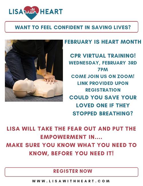 Banner Image for CPR and Heart Health Event